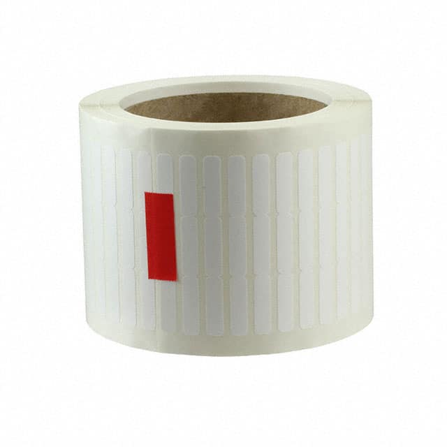 TAG16T3-822 WHITE POLYESTER .9X.25"