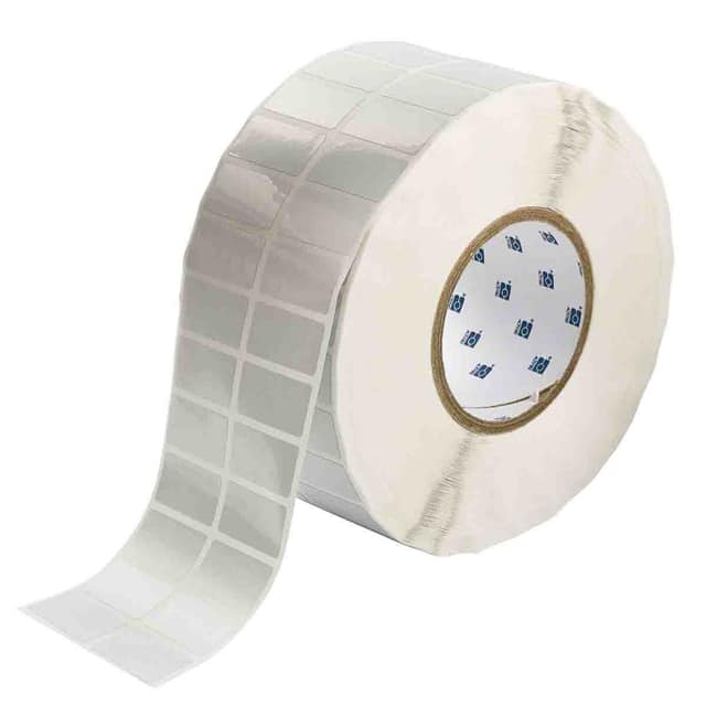 THT-6-434-10 LABEL 0.75"HX1.5"W SLVR 1=10KPCS