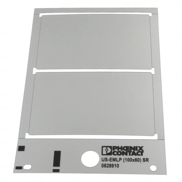 0828910 LABEL ID/RATINGS 3.94"X3" SILVER