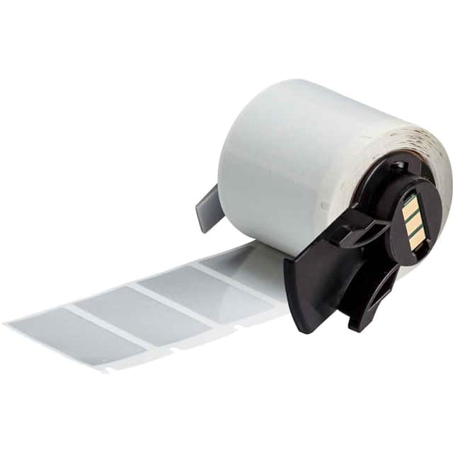PTL-30-435 LABEL 0.75"HX1.5"W SLVR 1=250PCS
