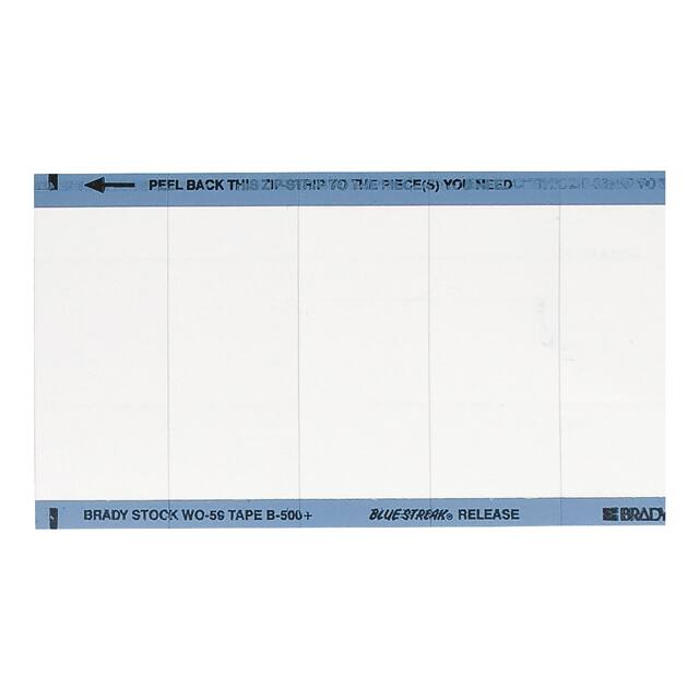 WO-59-PK LABEL WHITE 1=25PCS