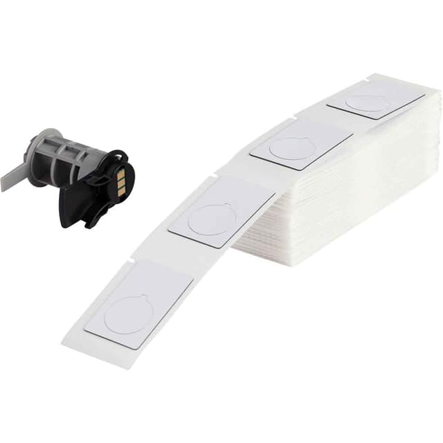 PTLEP-168-593 LABEL 1.9"H X 1.2"W WHT 1=100PCS