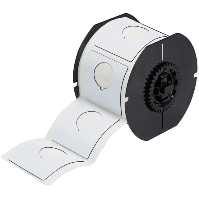 B30EP-170-593-WT LABEL 2.4"H X 2.4"W WHT 1=145PCS