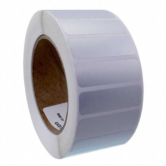 TAG75T1-795 METALIZED POLYESTER 2" X .625"