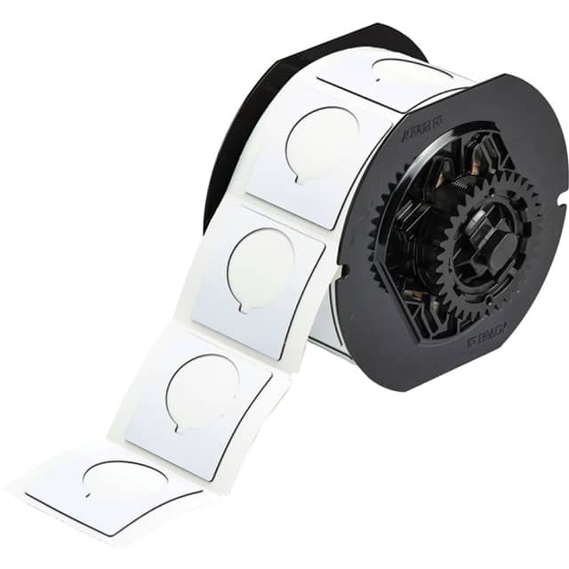 B30EP-169-593-WT LABEL 1.8"H X 1.8"W WHT 1=190PCS