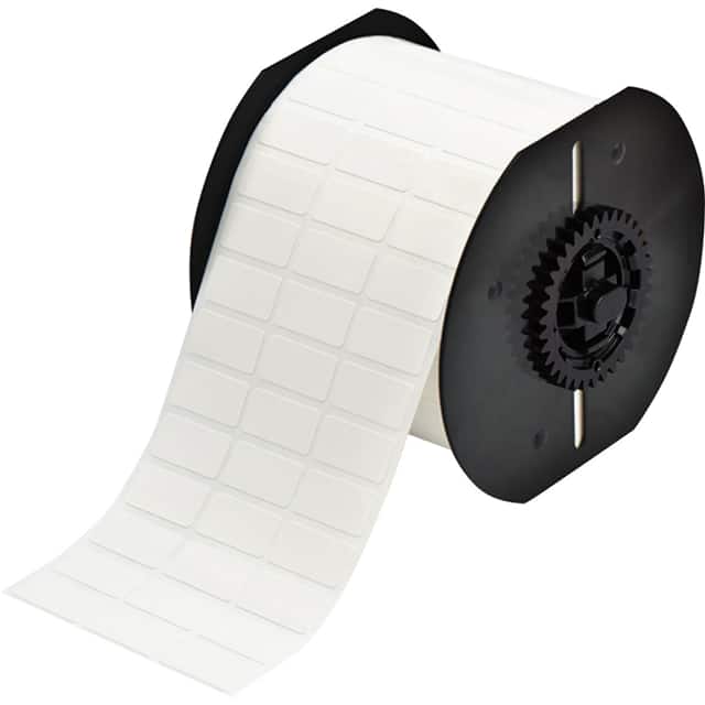 B33-5-498 LABEL 0.5"H X 1"W WHT 1=5000PCS