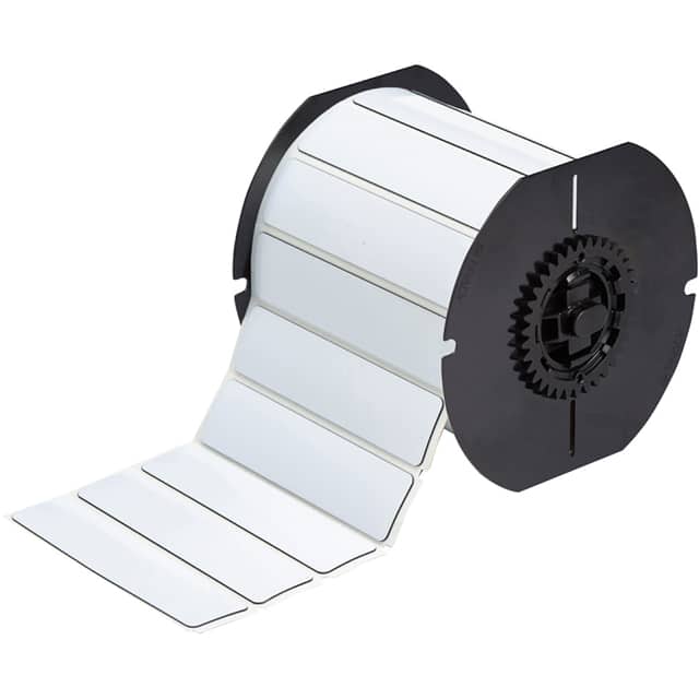 B30EP-174-593-WT LABEL 1" H X 4"W WHITE 1=300PCS