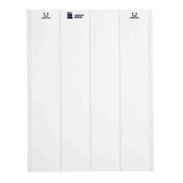 LAT-21-773-1 LABEL 1"H X 2.5"W SILVER 1=38PCS