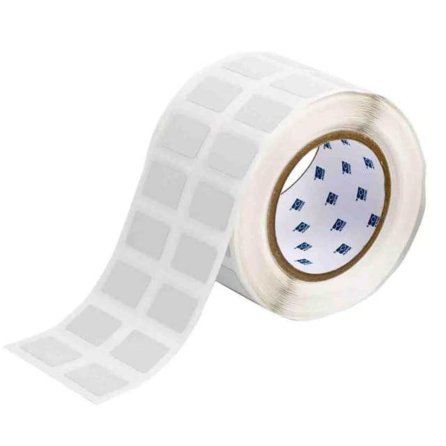 THT-22-428-2 LABEL 0.75"HX1.25"W SLVR 1=2KPCS