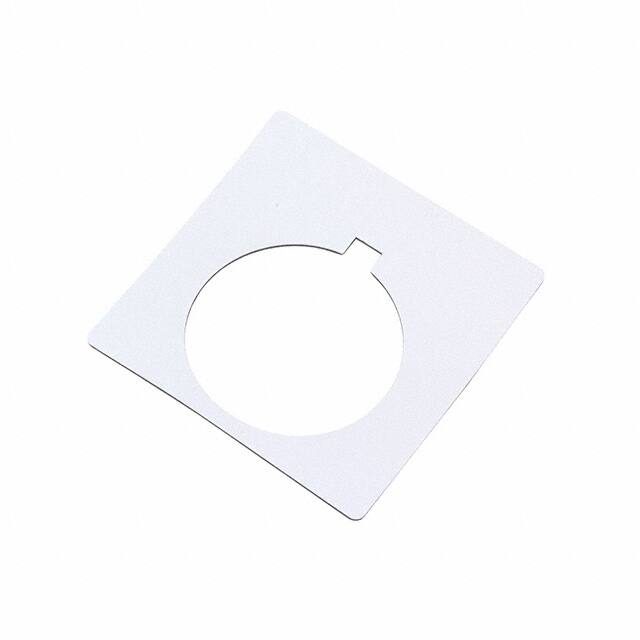 0801855 LABEL ID/RATINGS 1.81"X1.81" WHT