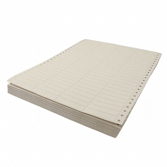PDL-32 LABEL S LAM DM VNL WHT 2X.38"