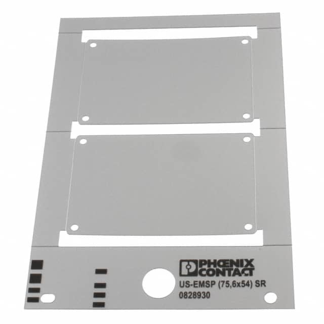 0828930 LABEL ID/RATINGS 2.95"X2.13" WHT
