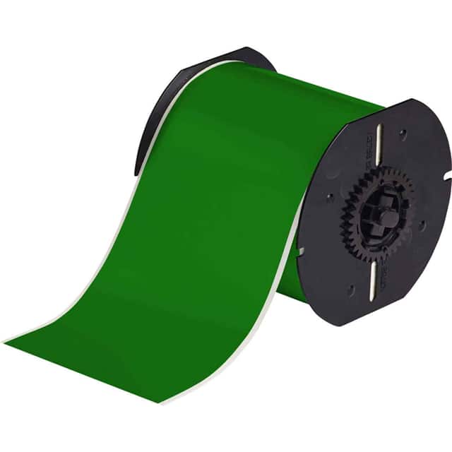 B30C-4000-595-GN LABEL 4" W X 100' L GREEN