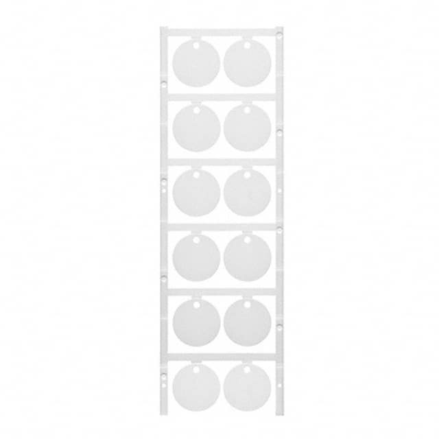 1266140000 LABEL ID/RATINGS 1.18"DIA GRAY