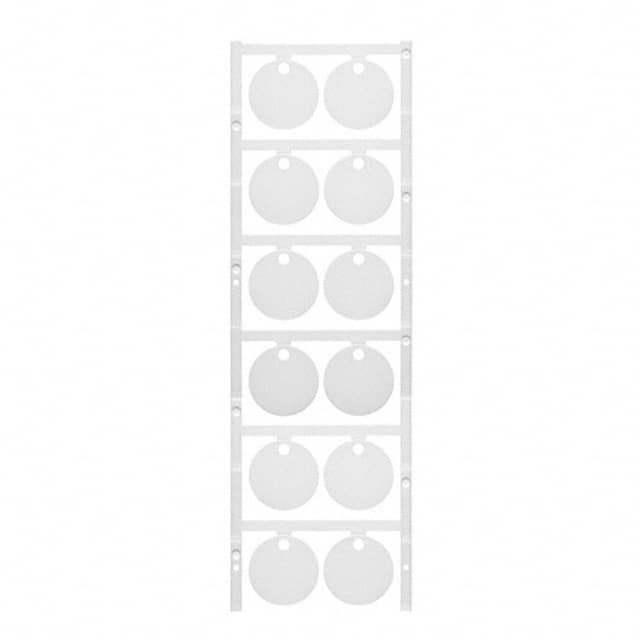 1248540000 LABEL ID/RATINGS 1.18"DIA GRAY
