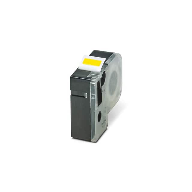 1116205 LABEL, ROLL, YELLOW/BLACK, UNLAB