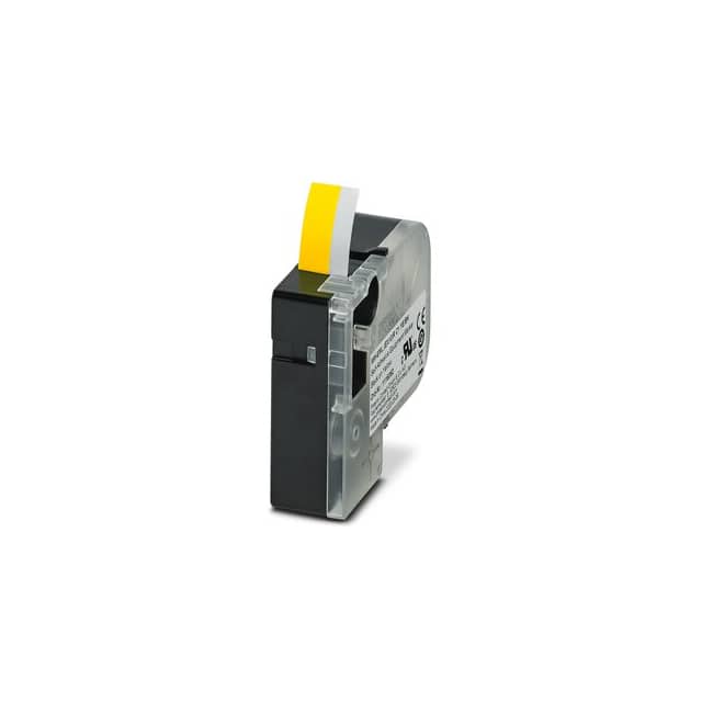 1116052 LABEL, ROLL, YELLOW/BLACK, UNLAB