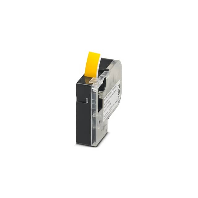 1116136 LABEL, ROLL, YELLOW/BLACK, UNLAB