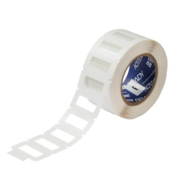 THT-383-711-1 CLR LBL ADH BORDER 1X2 1000/RL