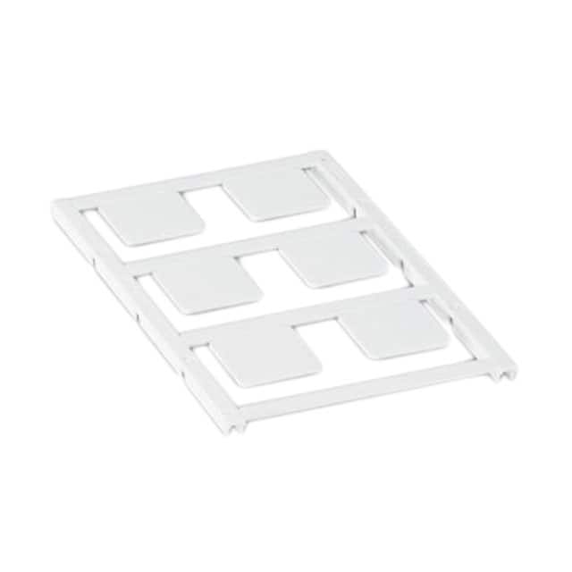 0825463 LABEL ID/RATINGS 0.87"X0.87" WHT