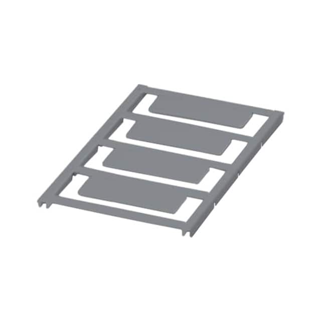 0825459 TERM BLOCK MARKER SILVER