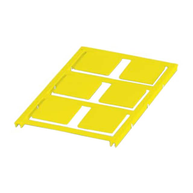 0825452 TERM BLOCK MARKER YELLOW