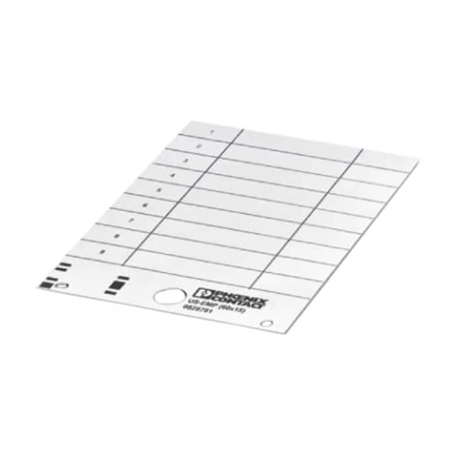 0828781 LABEL CARD