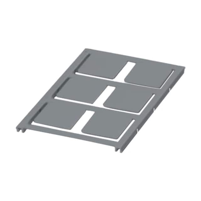 0825483 TERM BLOCK MARKER SILVER