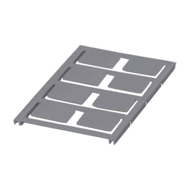 0825477 TERM BLOCK MARKER SILVER