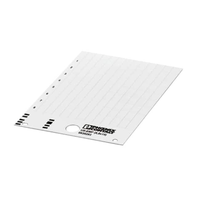 0830293 LABEL CARD