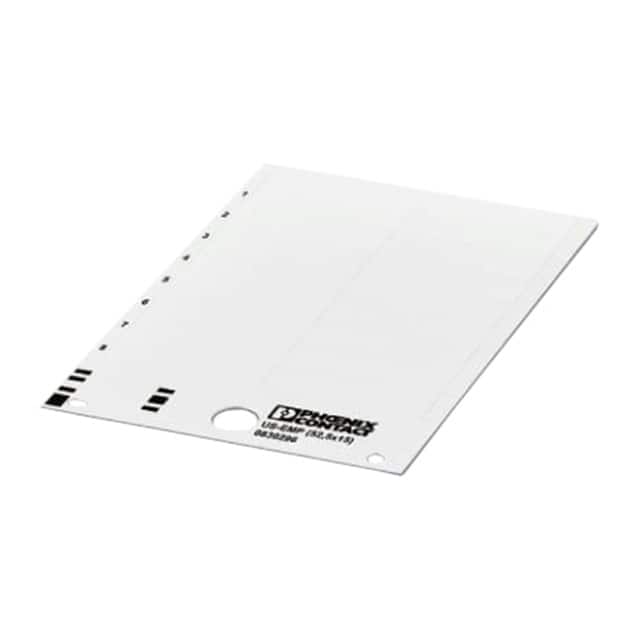 0830296 LABEL CARD