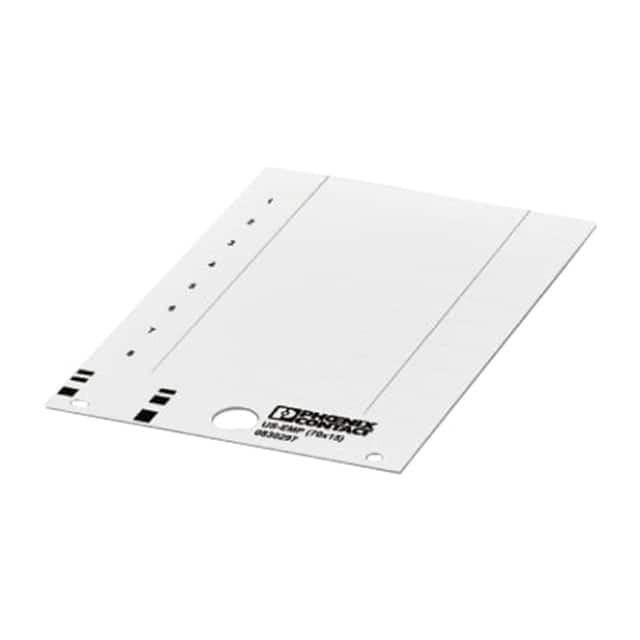 0830297 LABEL CARD