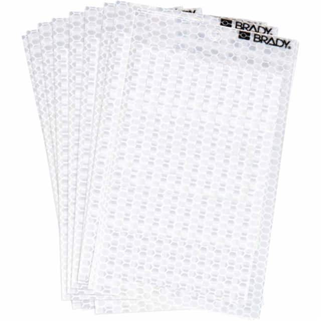 3000-BLANK BRADY 2" SELF ADHESIVE BLANK 10/