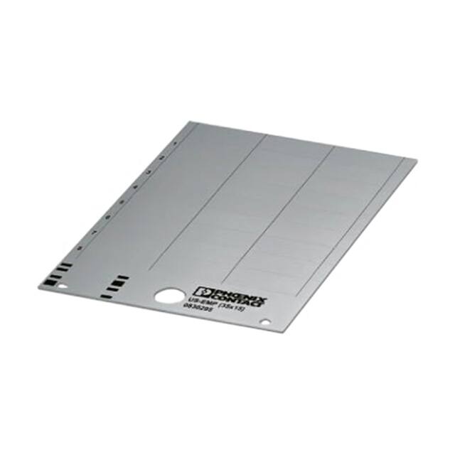0830308 LABEL CARD SILVER
