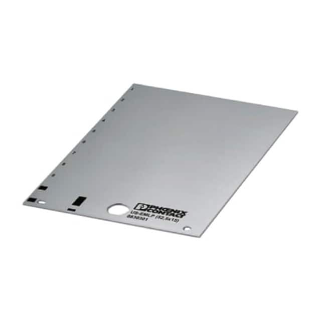 0830323 LABEL CARD SILVER