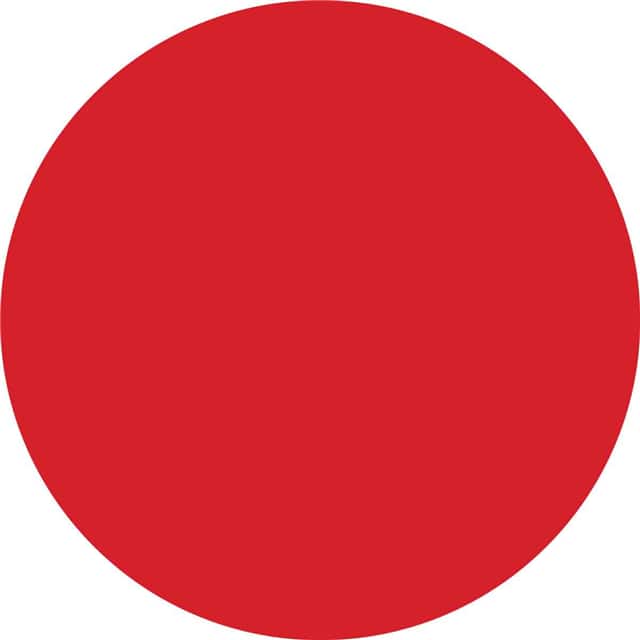 30662 INVENTORY LABEL-1-1/2IN RED