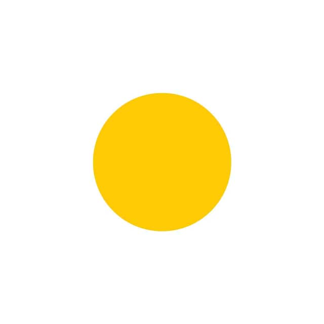 30664 INVENTORY LABEL-1-1/2IN YELLOW