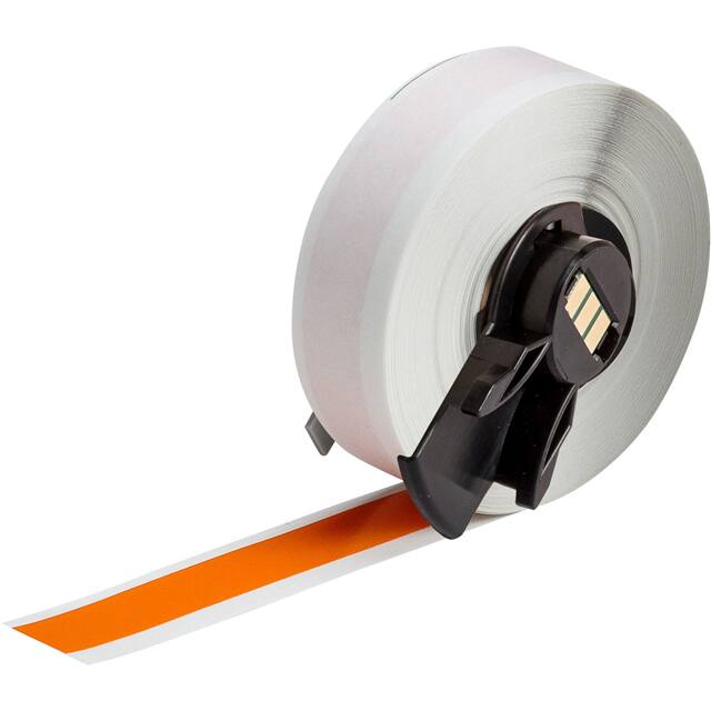 M61C-500-595-OR LABEL, 0.5 IN W X 50 FT L