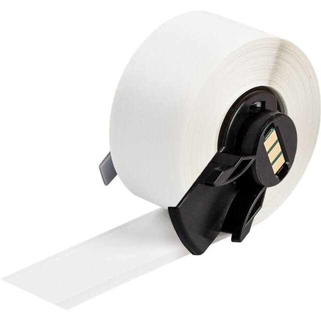 M61C-500-595-WT LABEL, 0.5 IN W X 50 FT L