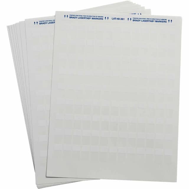 LAT-48-361-1 LABEL, 1 IN H X 0.5 IN W