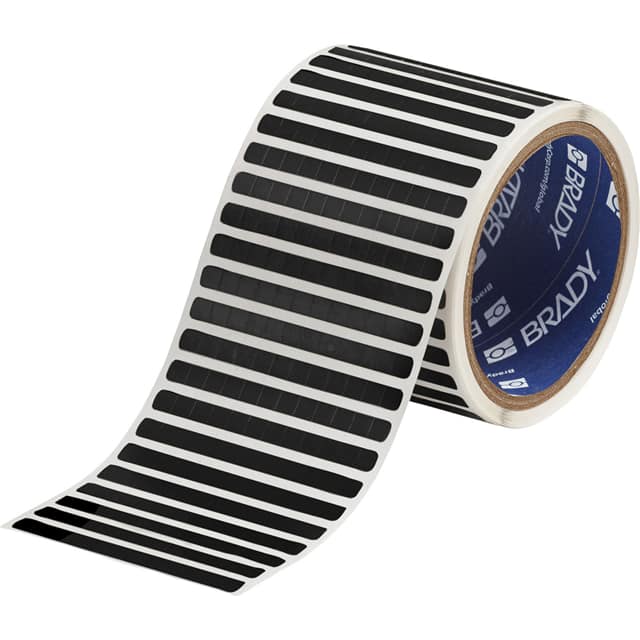 THT-11-8591-10-BK LABEL, 0.25 IN H X 0.25 IN W