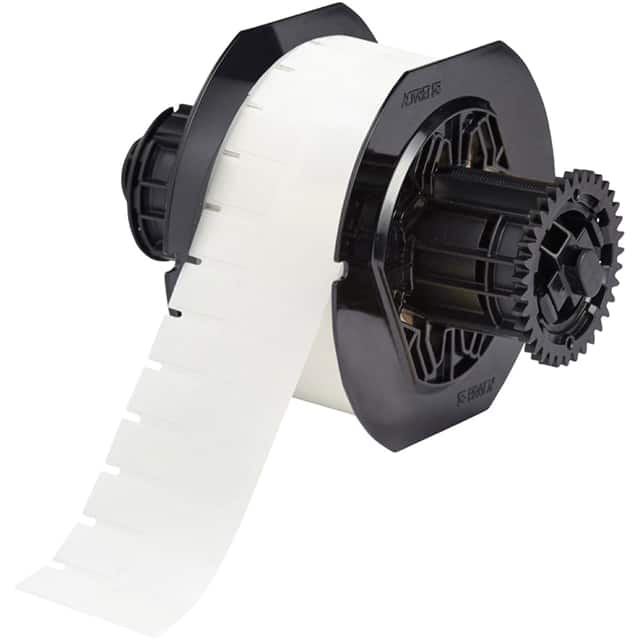 B33-122-461 B33, B461, CLR/WHT, 1.8"X0.5" FI
