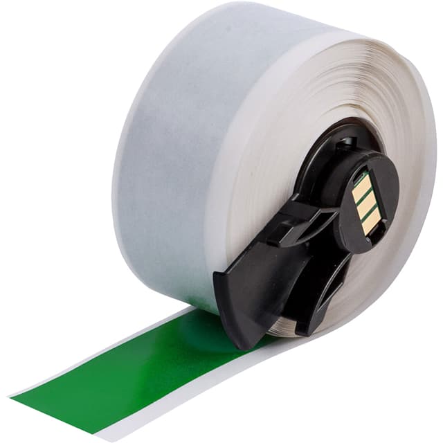 M61C-1000-595-GN LABEL, 1 IN W X 50 FT L