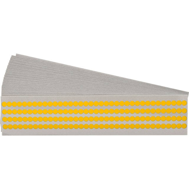 QD-25-YL-PK QD-25-YL-PK, LABEL, 0.25"DIA,YEL