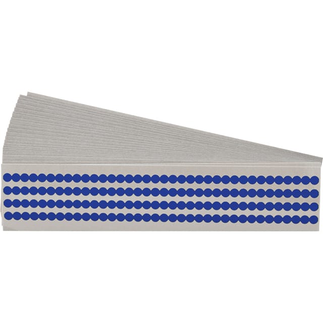 QD-25-BL-PK QD-25-BL-PK, LABEL, 0.25"DIA,BLU
