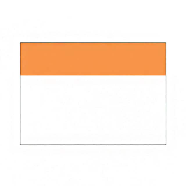 C400X600YX1 LABEL ID/RATINGS 6"X4" WT/ORANGE