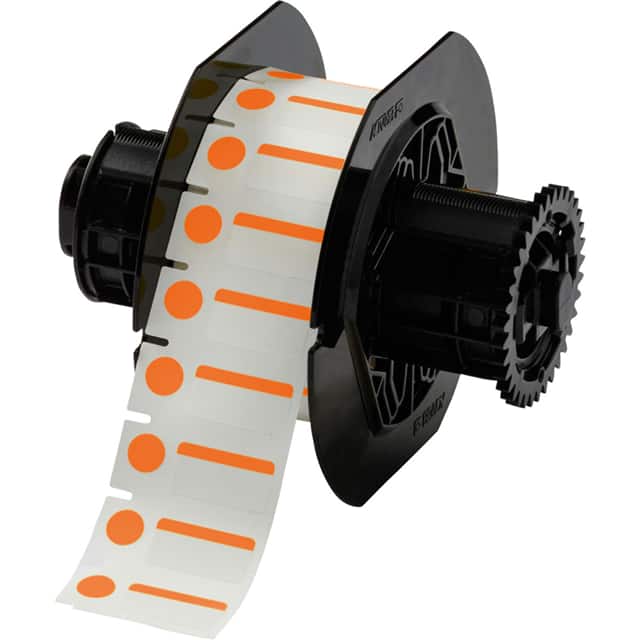 B33-250-494-OR LABEL, 0.5 IN H X 1 IN W