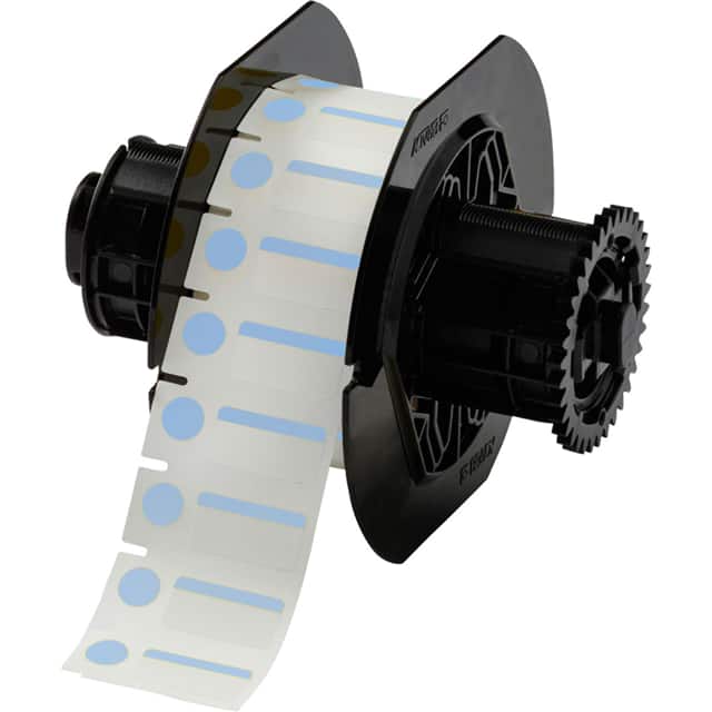 B33-250-494-BL LABEL, 0.5 IN H X 1 IN W