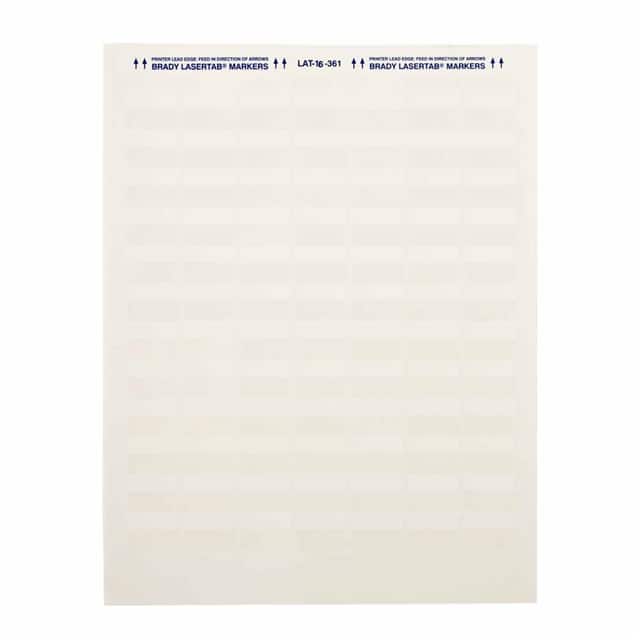 LAT-16-361-1 LABEL, 0.75 IN H X 1 IN W