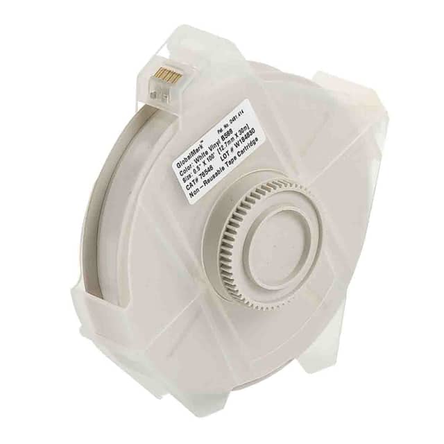 113113 CART TAPE GMK WHT B595 0.5IN X 1